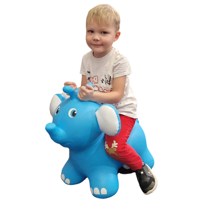 Jumpy Olifant Skippybal - Blauw - tot 100 kg