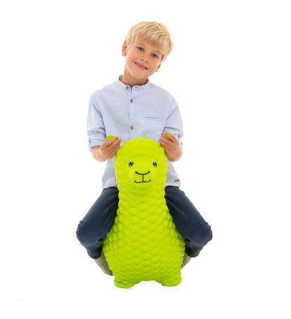 Gerardo's Toys Jumpy Alpaca Skippybal - Lime Groen - tot 100 kg