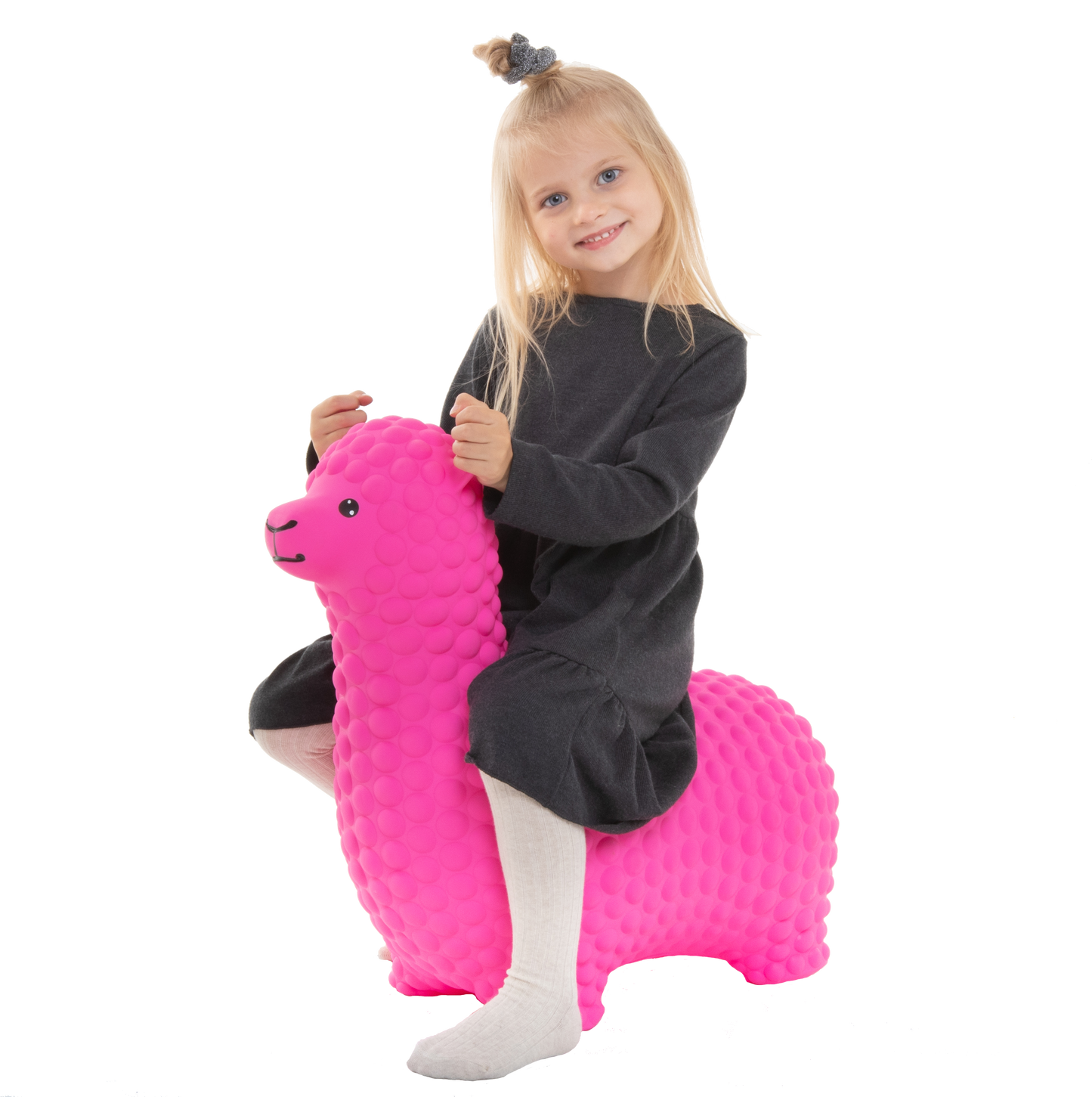 Gerrardo's Toys Jumpy Alpaca Skippybal - Fel Roze - tot 100 kg