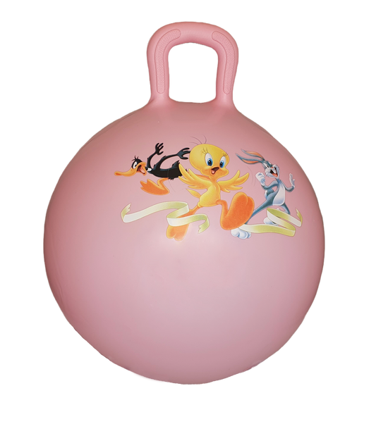 Gerardo's Toys Looney Tunes Skippybal - Roze - 45 cm