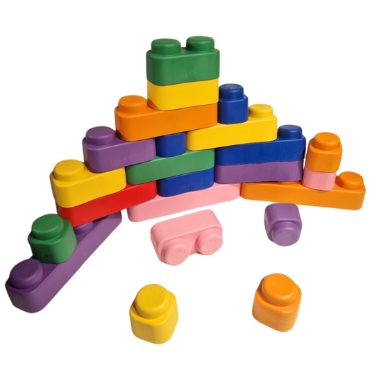 Gerrardo's Toys Little Tikes Zachte Bouwblokken - 71 stuks