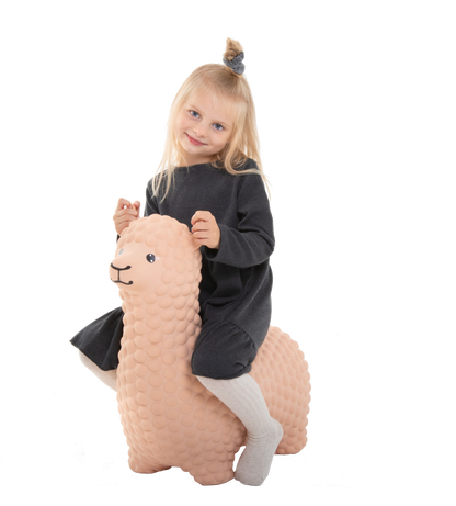 Gerrardo's Toys Jumpy Alpaca Skippybal - Beige - tot 100 kg
