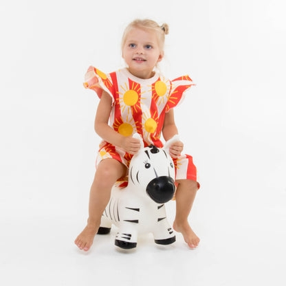 Gerrardo's Toys Jumpy Zebra Skippybal - tot 100 kg