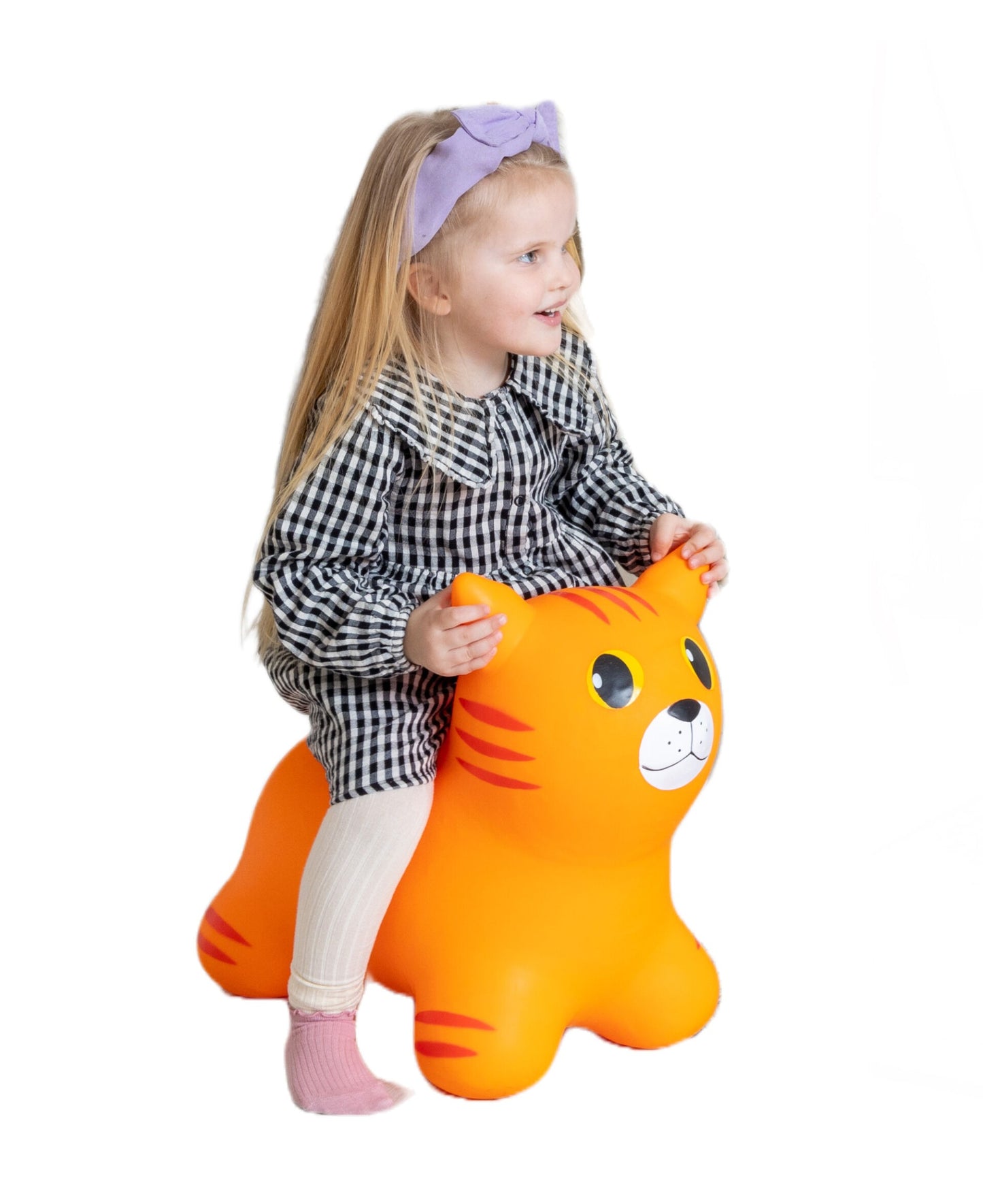 Gerrardo's Toys Jumpy Kat Skippybal - Oranje - tot 100 kg