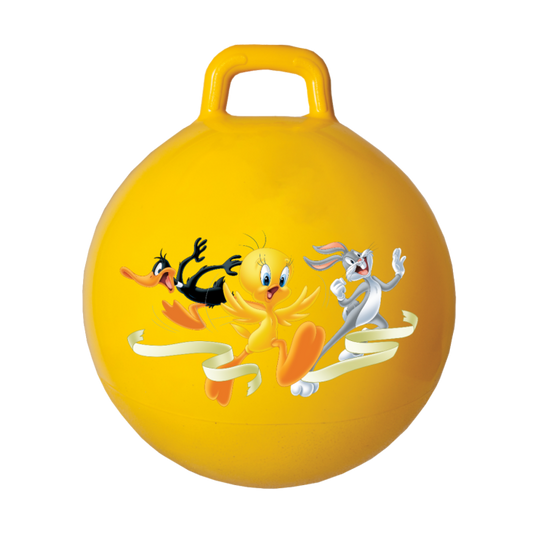 Gerardo's Toys Looney Tunes Skippybal - Geel - 45 cm
