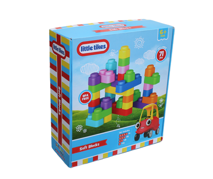 Gerrardo's Toys Little Tikes Zachte Bouwblokken - 71 stuks