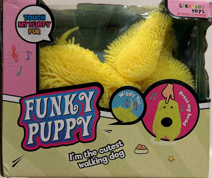 Gerrardo's Toys Funky Puppy met Muziek - Geel