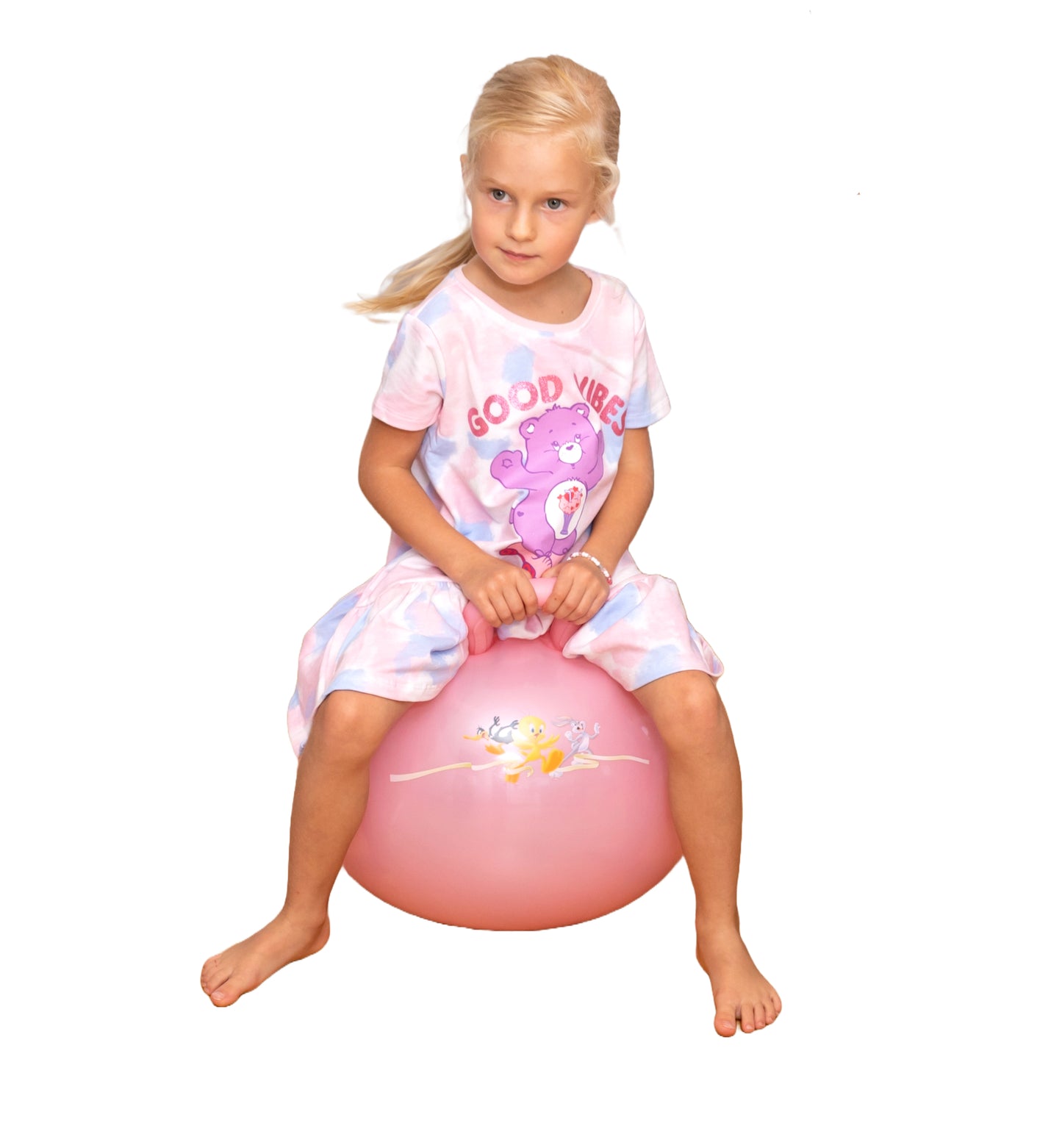 Gerrardo's Toys Looney Tunes Skippybal - Roze - 45 cm