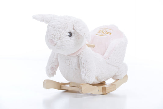 Gerrardo's Toys Little Rocker Konijn Hobbelpaard - met Muziek - tot 35 kg