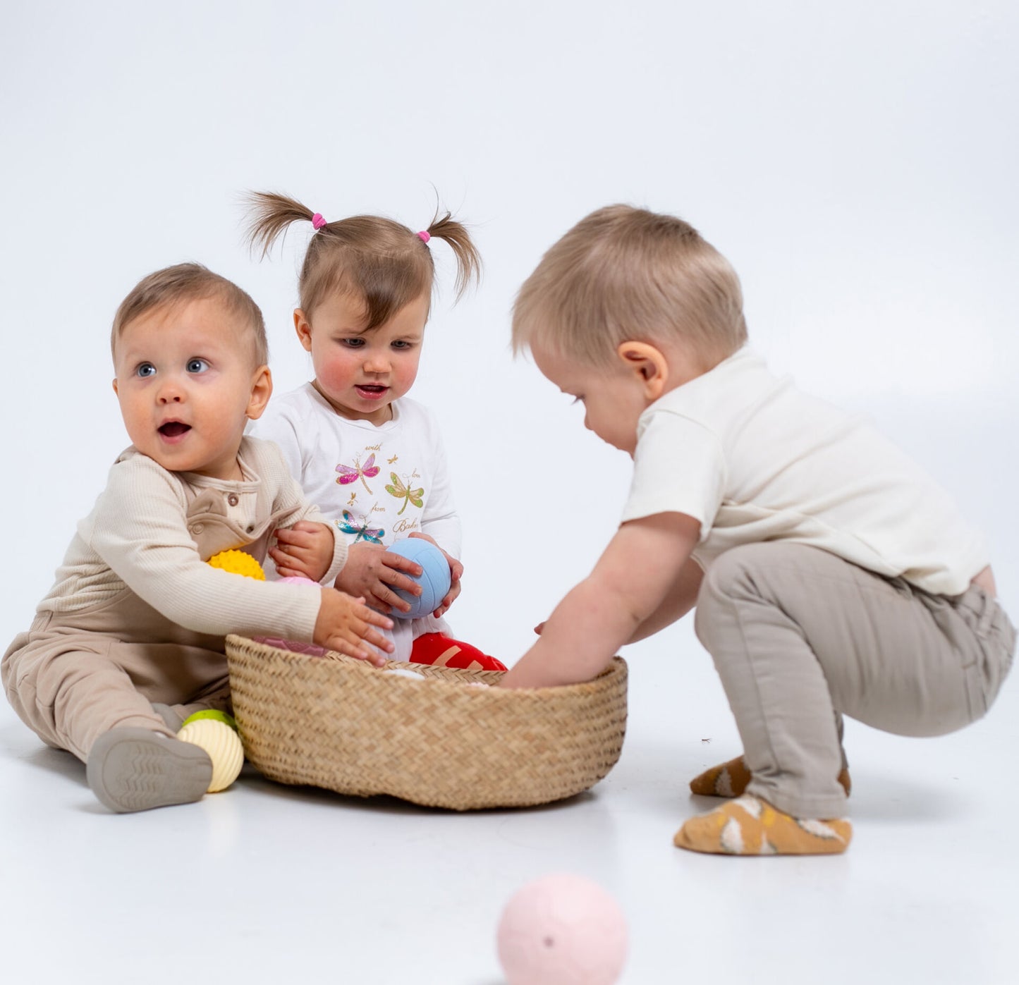 Gerrardo's Toys Sensory Ballenset - 4 stuks