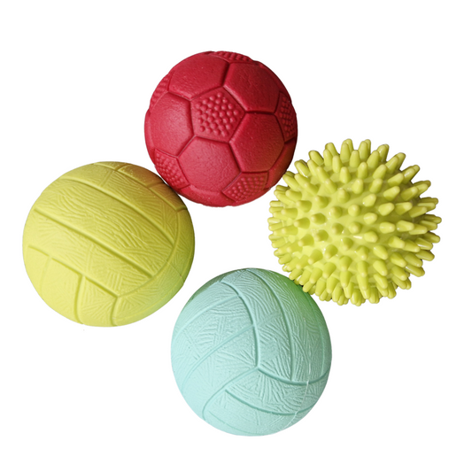 Gerrardo's Toys Sensory Ballenset - 4 stuks