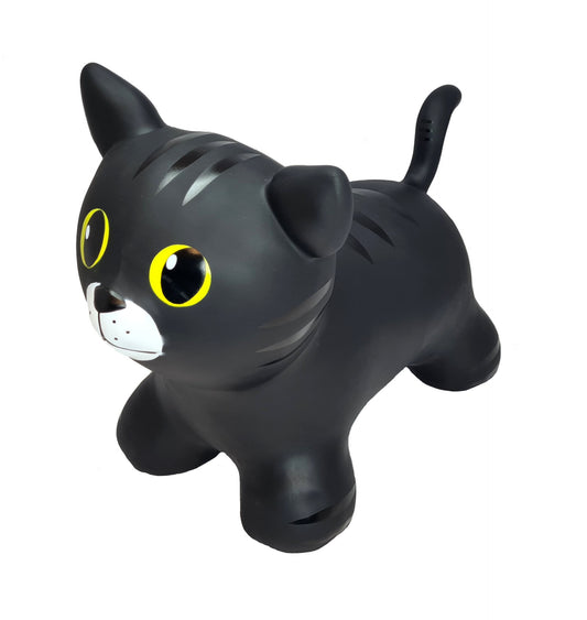 Gerrardo's Toys Jumpy Kat Skippybal - Zwart - tot 100 kg